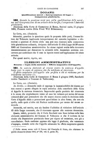 Annuario di giurisprudenza contemporanea amministrativa e finanziaria ossia raccolta di sentenze, pareri, massime, decisioni ...