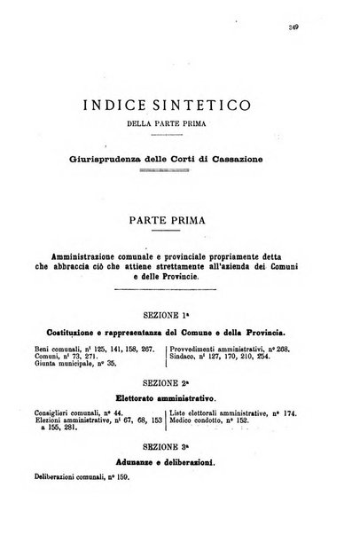 Annuario di giurisprudenza contemporanea amministrativa e finanziaria ossia raccolta di sentenze, pareri, massime, decisioni ...