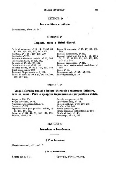 Annuario di giurisprudenza contemporanea amministrativa e finanziaria ossia raccolta di sentenze, pareri, massime, decisioni ...