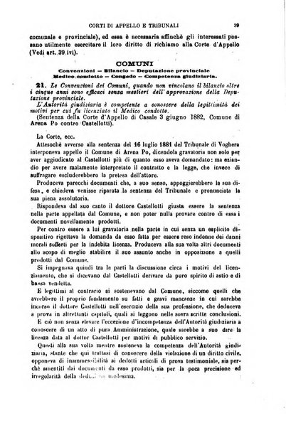 Annuario di giurisprudenza contemporanea amministrativa e finanziaria ossia raccolta di sentenze, pareri, massime, decisioni ...