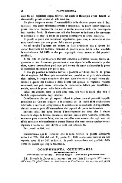 Annuario di giurisprudenza contemporanea amministrativa e finanziaria ossia raccolta di sentenze, pareri, massime, decisioni ...