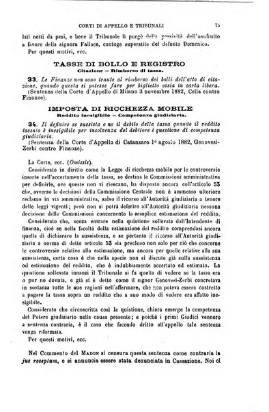 Annuario di giurisprudenza contemporanea amministrativa e finanziaria ossia raccolta di sentenze, pareri, massime, decisioni ...