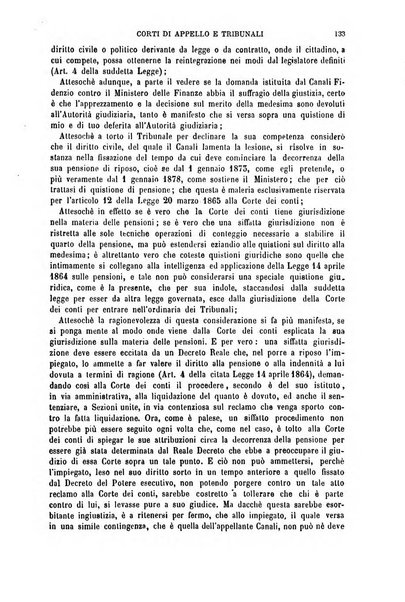 Annuario di giurisprudenza contemporanea amministrativa e finanziaria ossia raccolta di sentenze, pareri, massime, decisioni ...