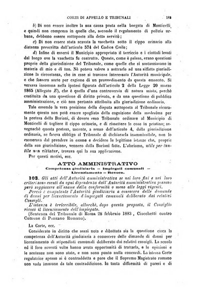 Annuario di giurisprudenza contemporanea amministrativa e finanziaria ossia raccolta di sentenze, pareri, massime, decisioni ...