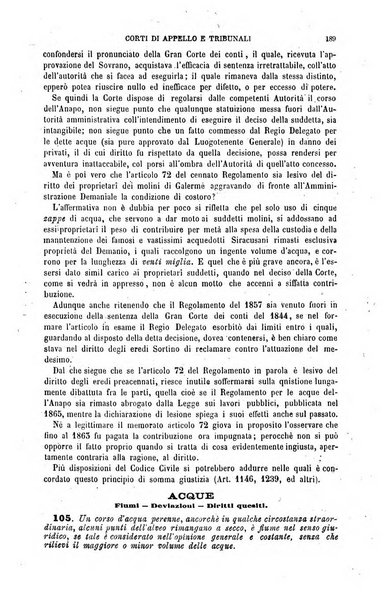 Annuario di giurisprudenza contemporanea amministrativa e finanziaria ossia raccolta di sentenze, pareri, massime, decisioni ...