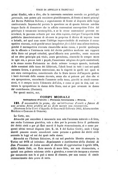 Annuario di giurisprudenza contemporanea amministrativa e finanziaria ossia raccolta di sentenze, pareri, massime, decisioni ...