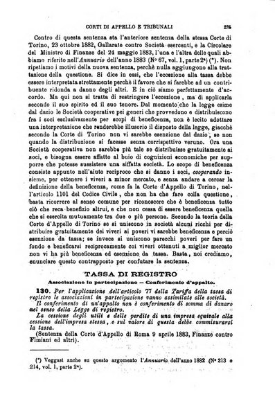 Annuario di giurisprudenza contemporanea amministrativa e finanziaria ossia raccolta di sentenze, pareri, massime, decisioni ...