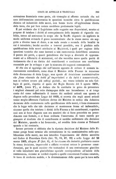 Annuario di giurisprudenza contemporanea amministrativa e finanziaria ossia raccolta di sentenze, pareri, massime, decisioni ...