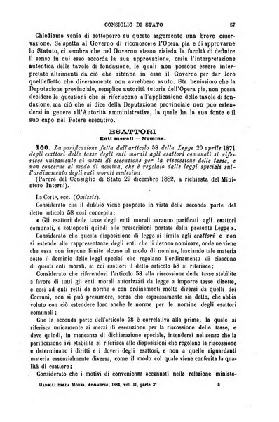 Annuario di giurisprudenza contemporanea amministrativa e finanziaria ossia raccolta di sentenze, pareri, massime, decisioni ...