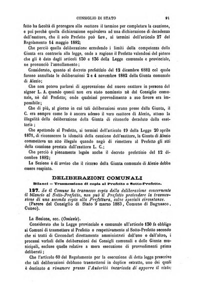 Annuario di giurisprudenza contemporanea amministrativa e finanziaria ossia raccolta di sentenze, pareri, massime, decisioni ...