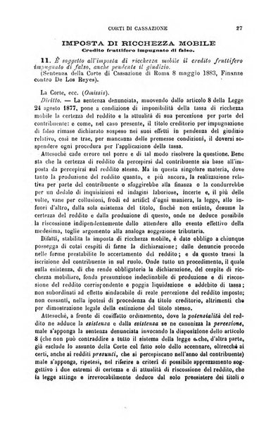 Annuario di giurisprudenza contemporanea amministrativa e finanziaria ossia raccolta di sentenze, pareri, massime, decisioni ...