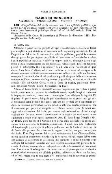 Annuario di giurisprudenza contemporanea amministrativa e finanziaria ossia raccolta di sentenze, pareri, massime, decisioni ...