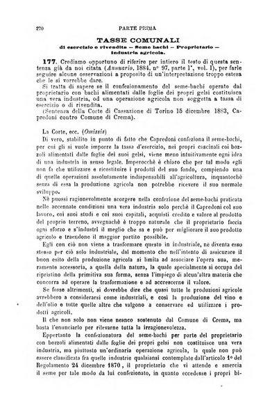 Annuario di giurisprudenza contemporanea amministrativa e finanziaria ossia raccolta di sentenze, pareri, massime, decisioni ...