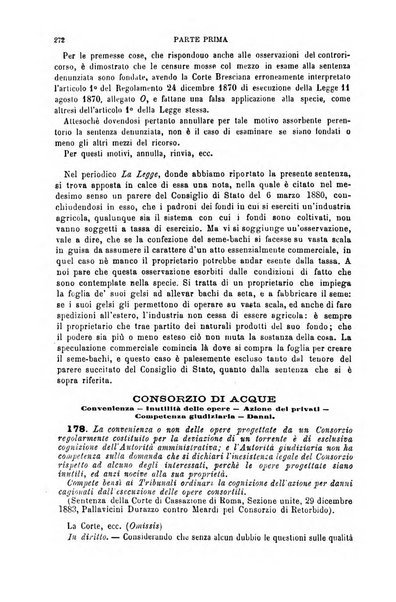 Annuario di giurisprudenza contemporanea amministrativa e finanziaria ossia raccolta di sentenze, pareri, massime, decisioni ...