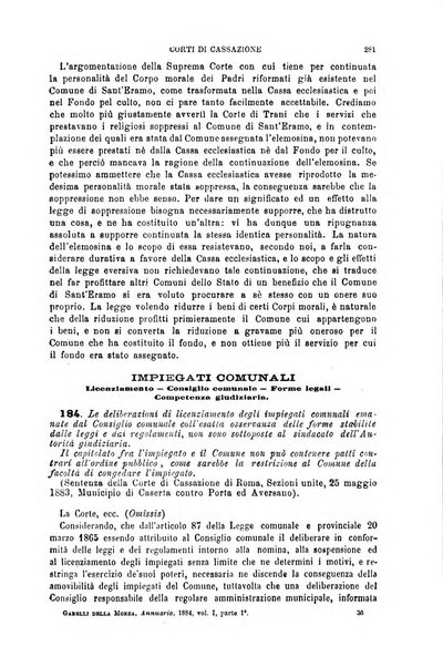 Annuario di giurisprudenza contemporanea amministrativa e finanziaria ossia raccolta di sentenze, pareri, massime, decisioni ...