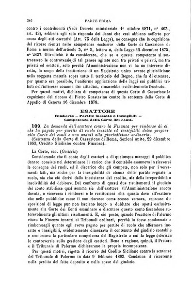 Annuario di giurisprudenza contemporanea amministrativa e finanziaria ossia raccolta di sentenze, pareri, massime, decisioni ...