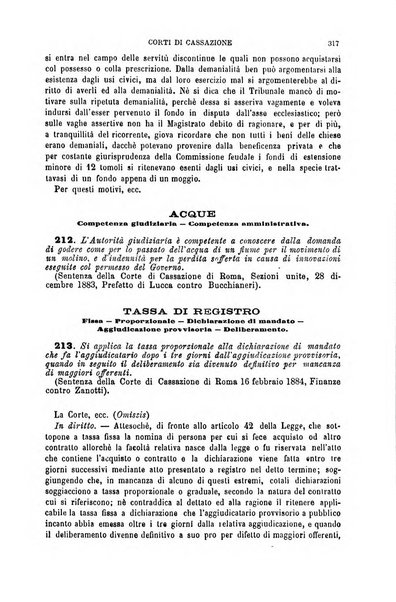 Annuario di giurisprudenza contemporanea amministrativa e finanziaria ossia raccolta di sentenze, pareri, massime, decisioni ...