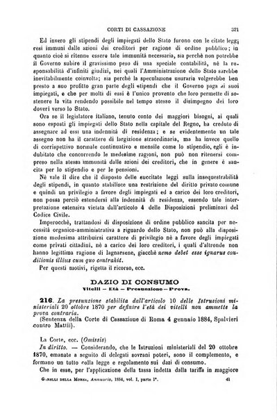 Annuario di giurisprudenza contemporanea amministrativa e finanziaria ossia raccolta di sentenze, pareri, massime, decisioni ...