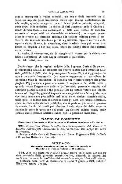 Annuario di giurisprudenza contemporanea amministrativa e finanziaria ossia raccolta di sentenze, pareri, massime, decisioni ...