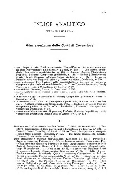 Annuario di giurisprudenza contemporanea amministrativa e finanziaria ossia raccolta di sentenze, pareri, massime, decisioni ...