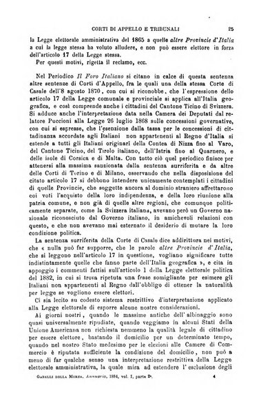 Annuario di giurisprudenza contemporanea amministrativa e finanziaria ossia raccolta di sentenze, pareri, massime, decisioni ...