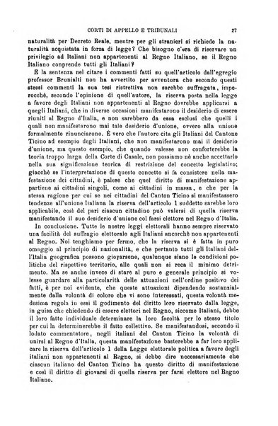 Annuario di giurisprudenza contemporanea amministrativa e finanziaria ossia raccolta di sentenze, pareri, massime, decisioni ...