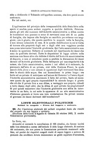 Annuario di giurisprudenza contemporanea amministrativa e finanziaria ossia raccolta di sentenze, pareri, massime, decisioni ...