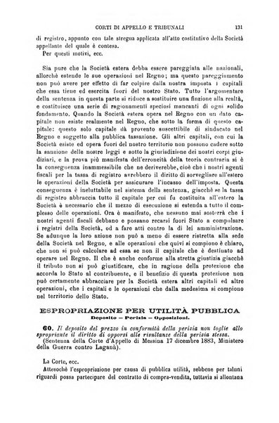 Annuario di giurisprudenza contemporanea amministrativa e finanziaria ossia raccolta di sentenze, pareri, massime, decisioni ...