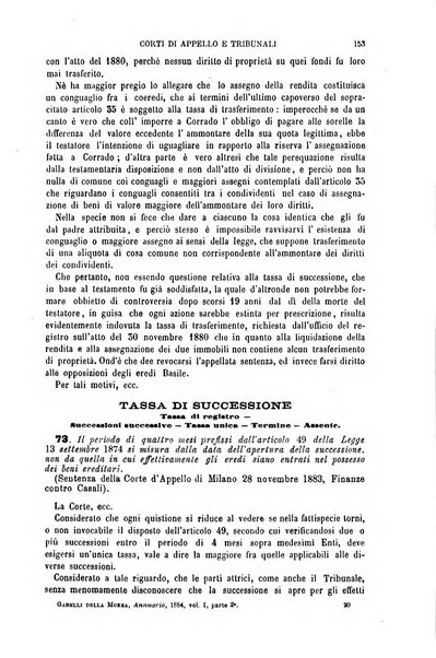 Annuario di giurisprudenza contemporanea amministrativa e finanziaria ossia raccolta di sentenze, pareri, massime, decisioni ...