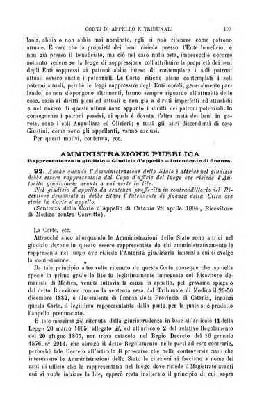 Annuario di giurisprudenza contemporanea amministrativa e finanziaria ossia raccolta di sentenze, pareri, massime, decisioni ...