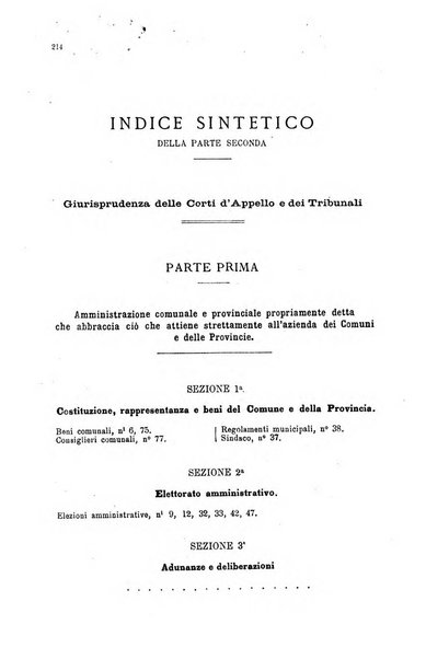 Annuario di giurisprudenza contemporanea amministrativa e finanziaria ossia raccolta di sentenze, pareri, massime, decisioni ...