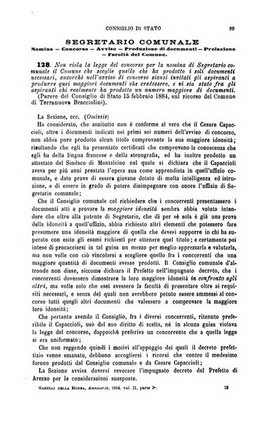 Annuario di giurisprudenza contemporanea amministrativa e finanziaria ossia raccolta di sentenze, pareri, massime, decisioni ...