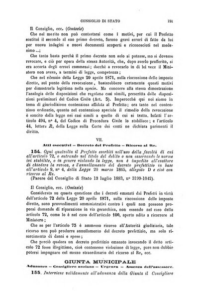 Annuario di giurisprudenza contemporanea amministrativa e finanziaria ossia raccolta di sentenze, pareri, massime, decisioni ...