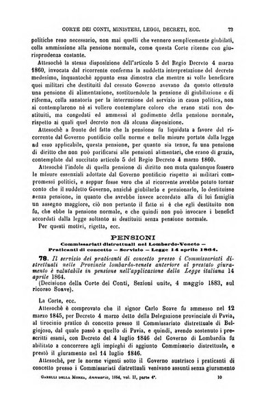 Annuario di giurisprudenza contemporanea amministrativa e finanziaria ossia raccolta di sentenze, pareri, massime, decisioni ...