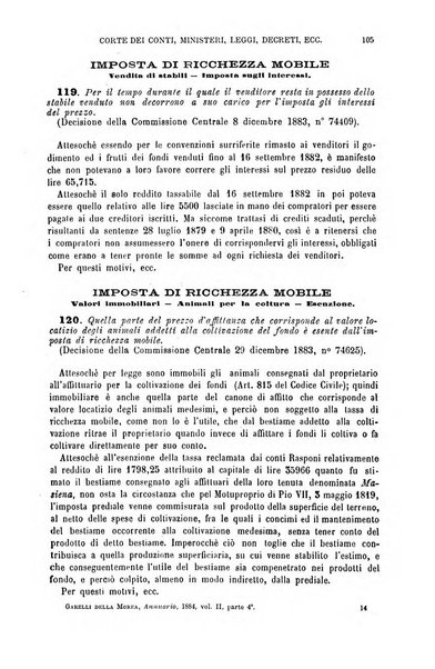 Annuario di giurisprudenza contemporanea amministrativa e finanziaria ossia raccolta di sentenze, pareri, massime, decisioni ...