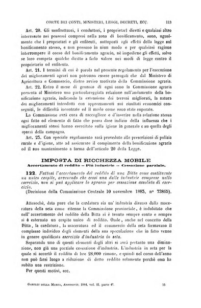 Annuario di giurisprudenza contemporanea amministrativa e finanziaria ossia raccolta di sentenze, pareri, massime, decisioni ...