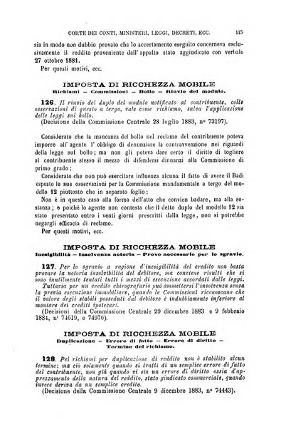 Annuario di giurisprudenza contemporanea amministrativa e finanziaria ossia raccolta di sentenze, pareri, massime, decisioni ...