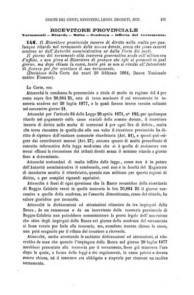 Annuario di giurisprudenza contemporanea amministrativa e finanziaria ossia raccolta di sentenze, pareri, massime, decisioni ...