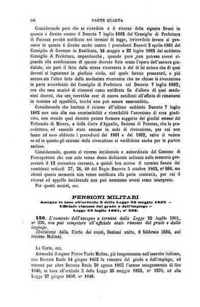 Annuario di giurisprudenza contemporanea amministrativa e finanziaria ossia raccolta di sentenze, pareri, massime, decisioni ...