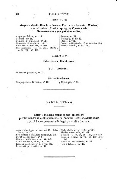 Annuario di giurisprudenza contemporanea amministrativa e finanziaria ossia raccolta di sentenze, pareri, massime, decisioni ...