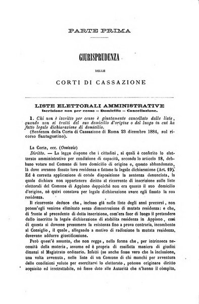 Annuario di giurisprudenza contemporanea amministrativa e finanziaria ossia raccolta di sentenze, pareri, massime, decisioni ...