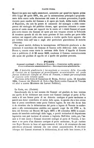 Annuario di giurisprudenza contemporanea amministrativa e finanziaria ossia raccolta di sentenze, pareri, massime, decisioni ...