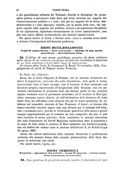 Annuario di giurisprudenza contemporanea amministrativa e finanziaria ossia raccolta di sentenze, pareri, massime, decisioni ...