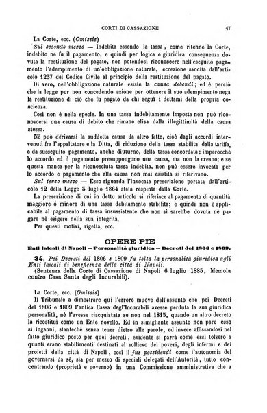 Annuario di giurisprudenza contemporanea amministrativa e finanziaria ossia raccolta di sentenze, pareri, massime, decisioni ...