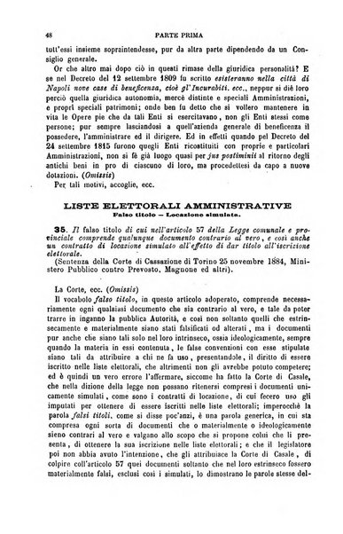 Annuario di giurisprudenza contemporanea amministrativa e finanziaria ossia raccolta di sentenze, pareri, massime, decisioni ...