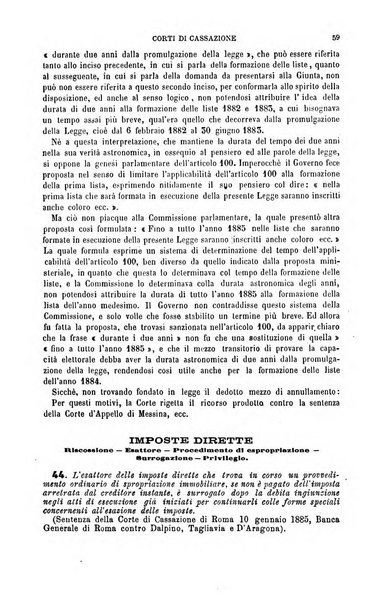 Annuario di giurisprudenza contemporanea amministrativa e finanziaria ossia raccolta di sentenze, pareri, massime, decisioni ...