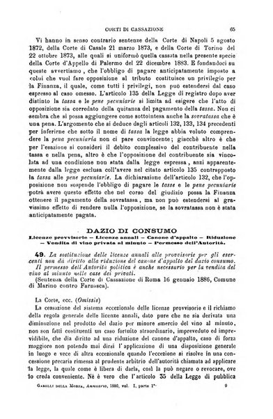 Annuario di giurisprudenza contemporanea amministrativa e finanziaria ossia raccolta di sentenze, pareri, massime, decisioni ...