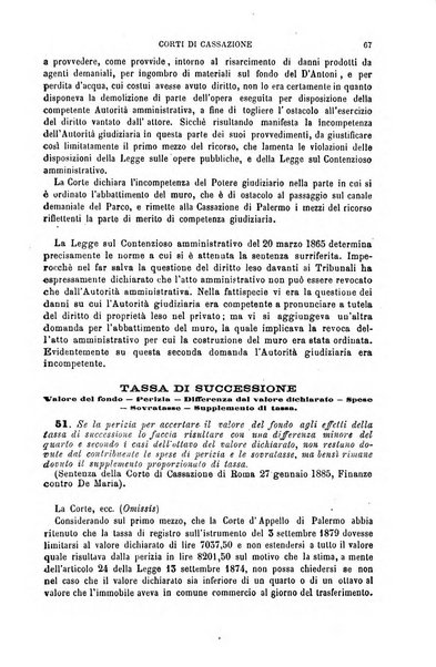 Annuario di giurisprudenza contemporanea amministrativa e finanziaria ossia raccolta di sentenze, pareri, massime, decisioni ...