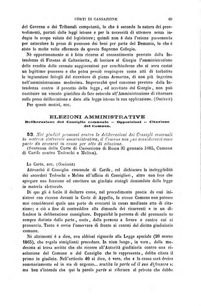 Annuario di giurisprudenza contemporanea amministrativa e finanziaria ossia raccolta di sentenze, pareri, massime, decisioni ...