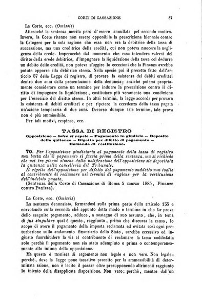 Annuario di giurisprudenza contemporanea amministrativa e finanziaria ossia raccolta di sentenze, pareri, massime, decisioni ...